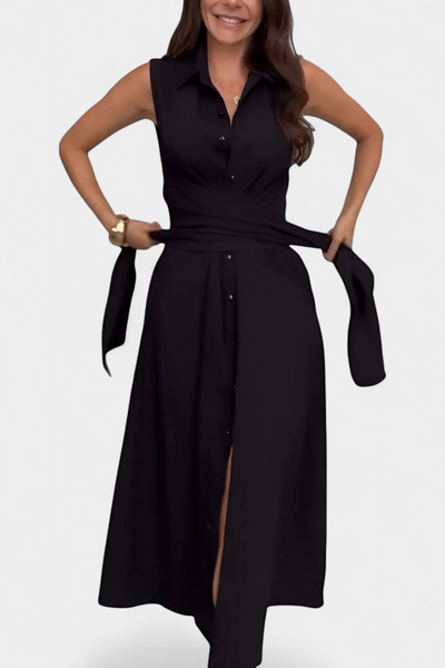 Melina | Fashion Buttoned Shirt Dress