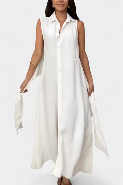Melina | Fashion Buttoned Shirt Dress