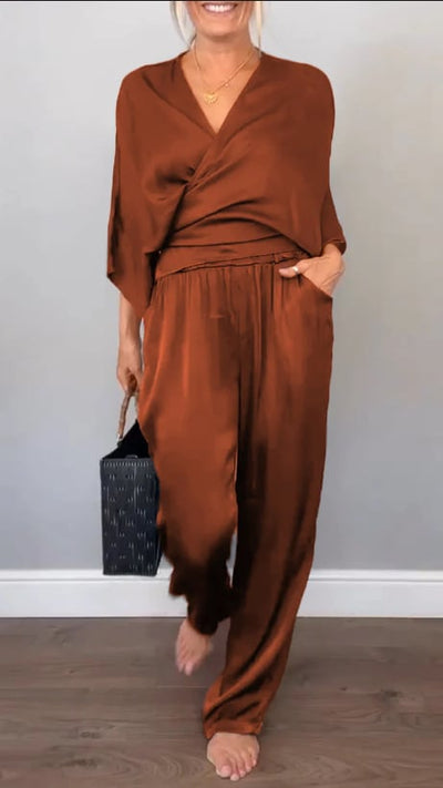 Vita | Casual V-Neck Set
