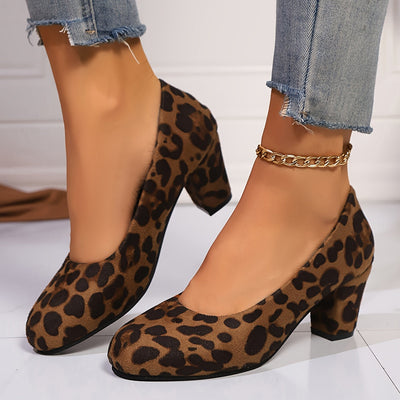 Jennifer – Wide Toe Pumps with Stable Heel for Pain-Free Comfort