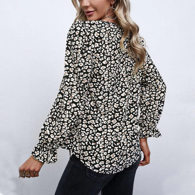 Wynne | Cozy Boho Floral Shirt