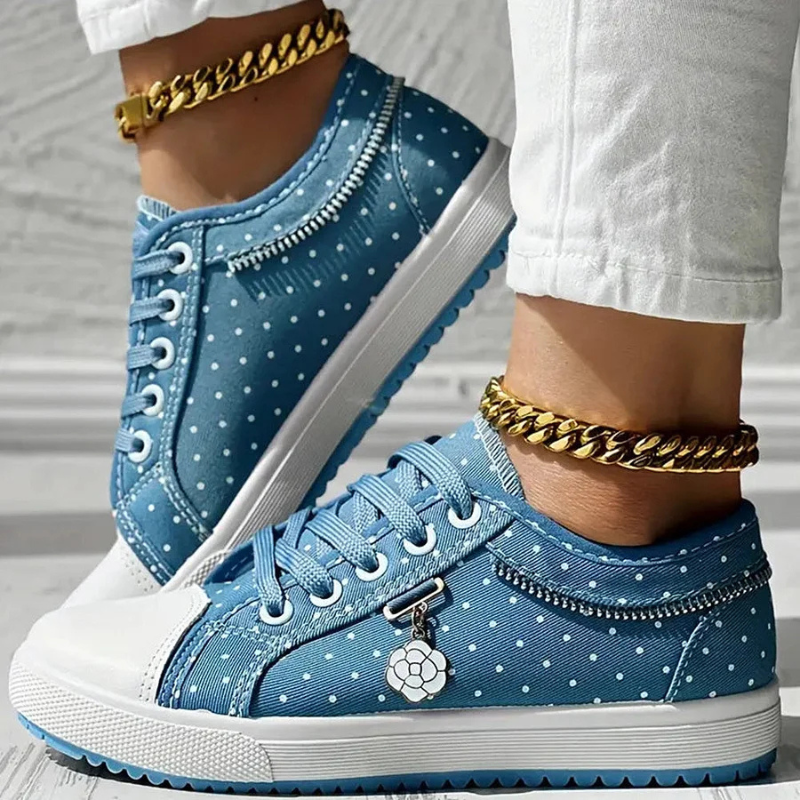Agatha | Floral Support Sneakers