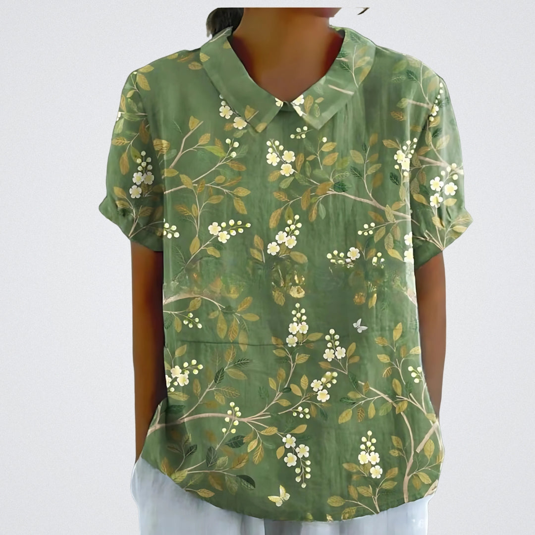 Linzielle | Floral French Vintage Blouse