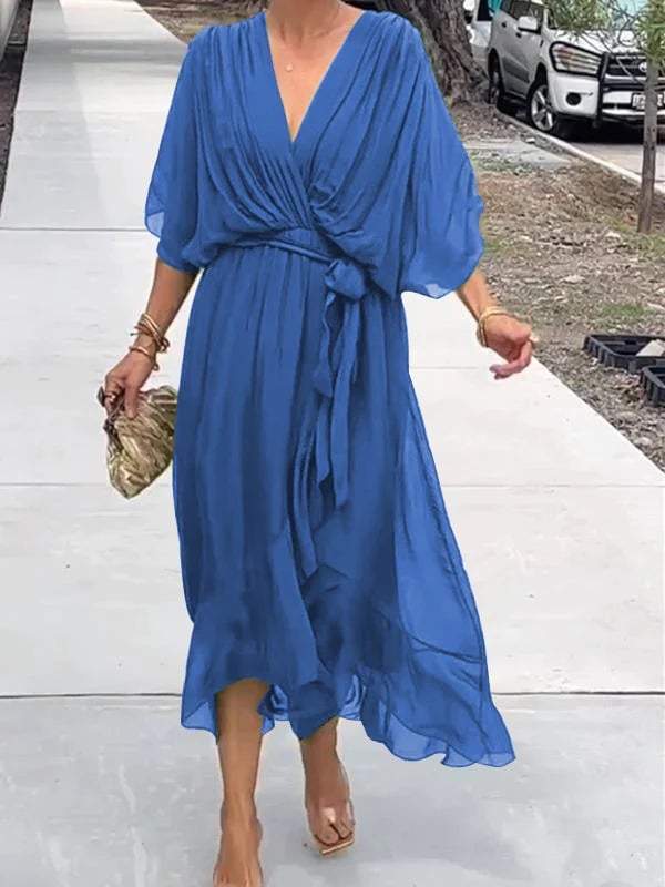 Syla | Cozy Flowing Maxi Dress