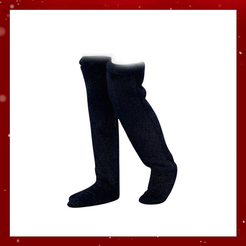 Christmas Goose Down Knee Socks