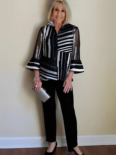 Mandy | Effortless Stripe Set