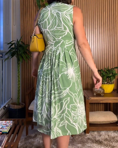 Paloma | Elegant V-Neck Summer Dress