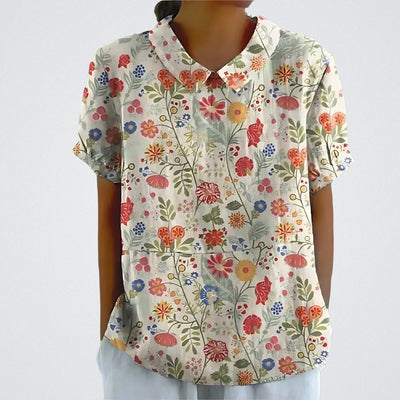 Linzielle | Floral French Vintage Blouse