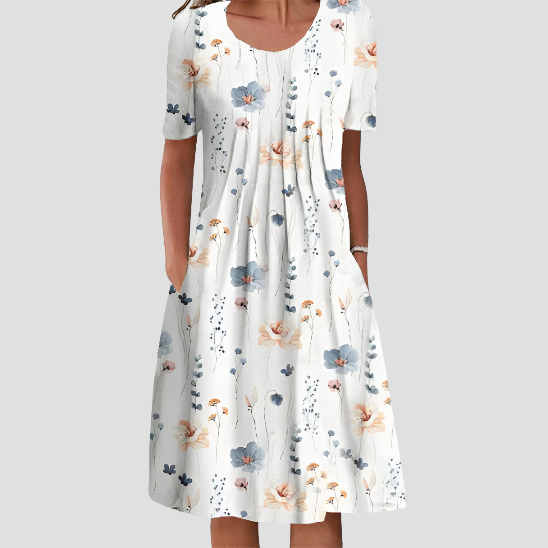 Noemi | Comfortable Classic Floral Dress