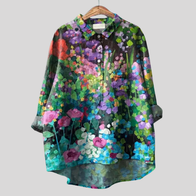 Mika | Italian Vintage Floral Blouse