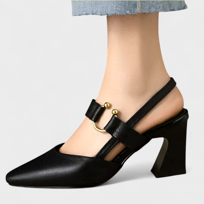 Medusa | Sculpted Slingback Heels