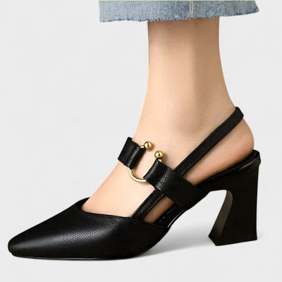 Medusa | Sculpted Slingback Heels