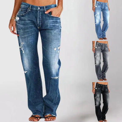 Adelle | Sleek Low-Waist Jeans
