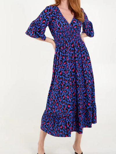 Sabella | Printed Pleat Dress