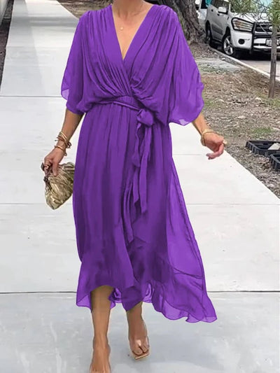 Syla | Cozy Flowing Maxi Dress