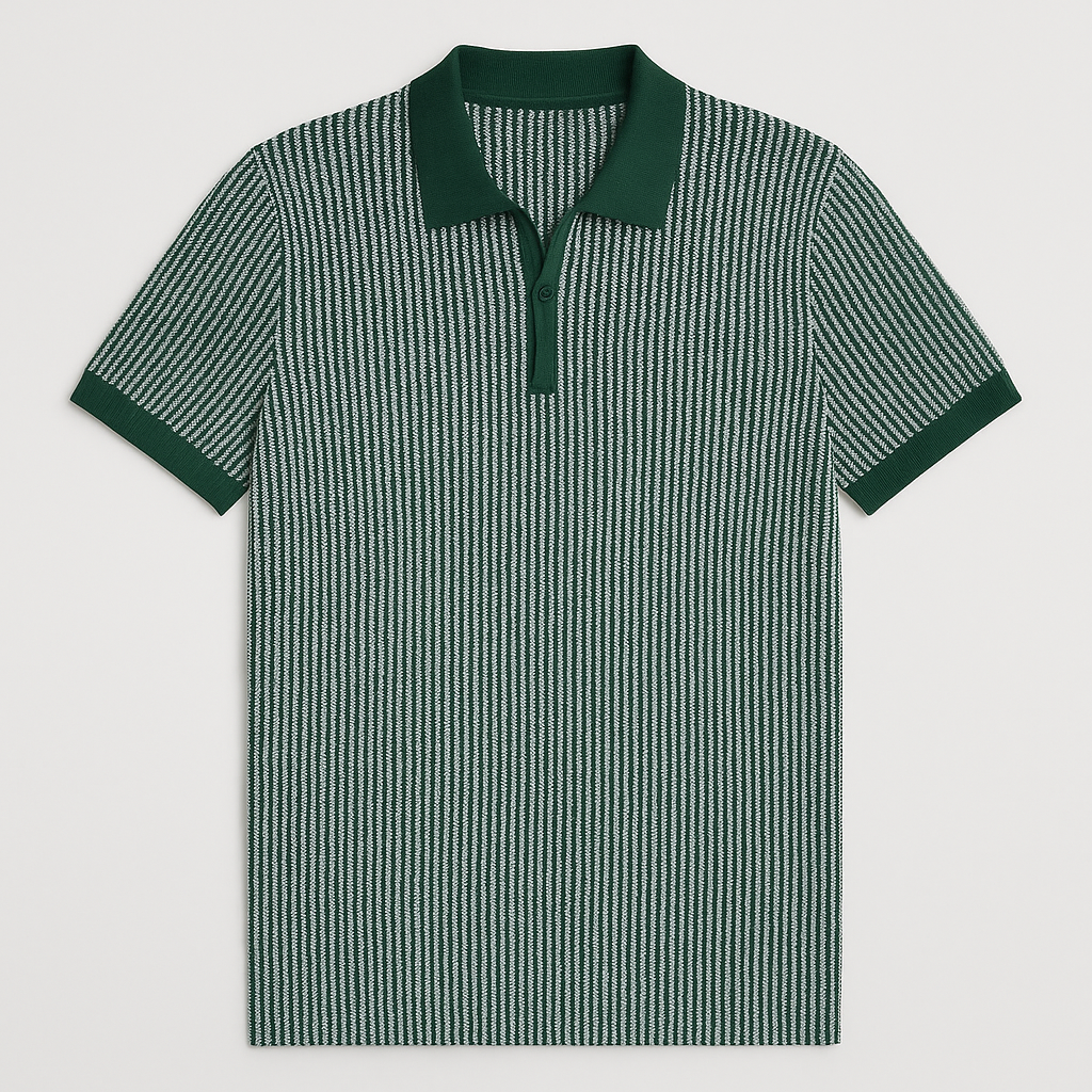 Emeline Classic Zip Polo Shirt