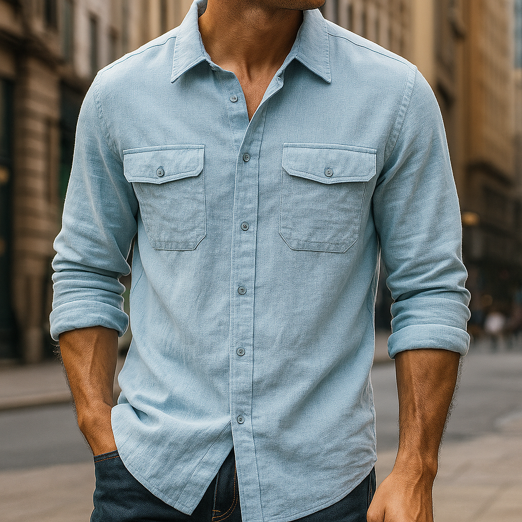 Washington Cotton-Linen Shirt