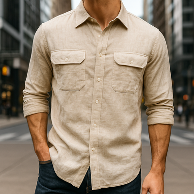Washington Cotton-Linen Shirt