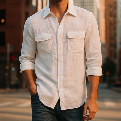 Washington Cotton-Linen Shirt