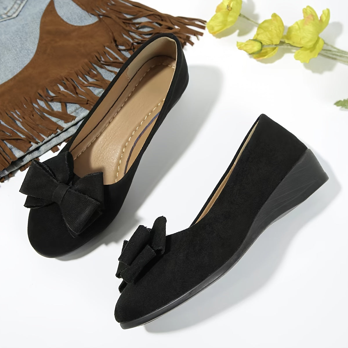 Heather – Comfortable ballet flats with refined support