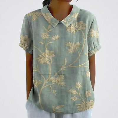 Linzielle | Floral French Vintage Blouse