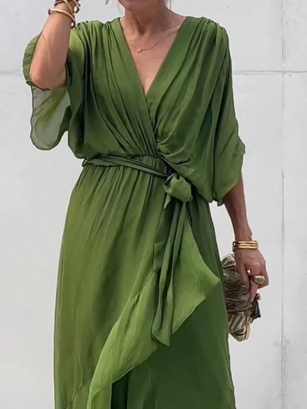 Syla | Cozy Flowing Maxi Dress