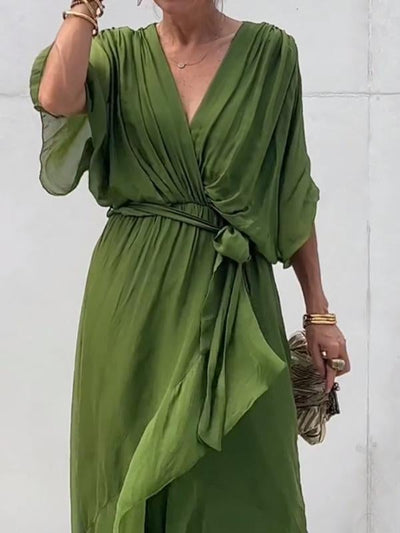 Syla | Cozy Flowing Maxi Dress