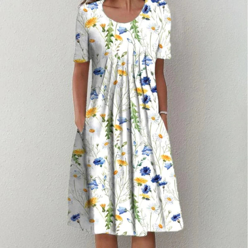 Giggie | Elegant Floral Dress