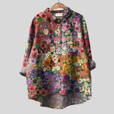 Mika | Italian Vintage Floral Blouse