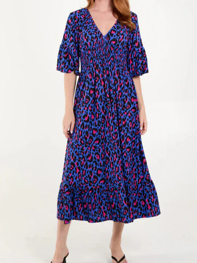Sabella | Printed Pleat Dress