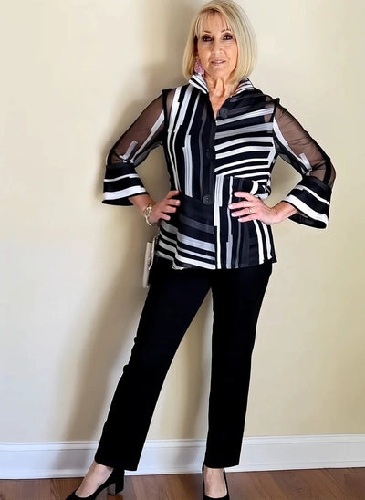 Mandy | Effortless Stripe Set