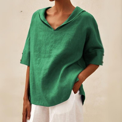 Zayna | Relaxed Fit Casual Blouse