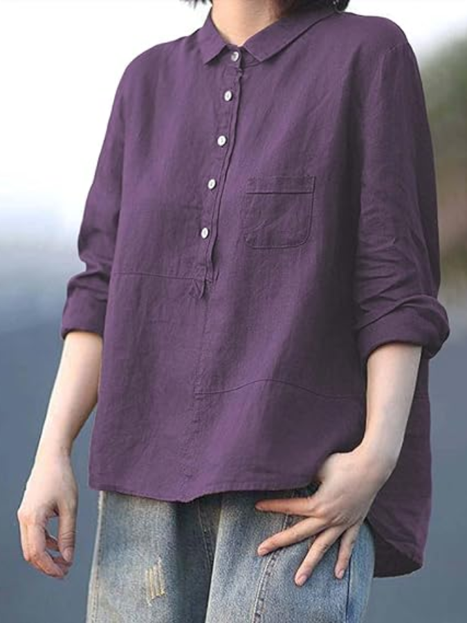 Alice | Vintage Casual Blouse