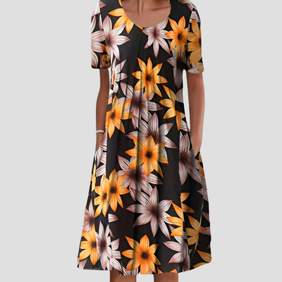 Noemi | Comfortable Classic Floral Dress