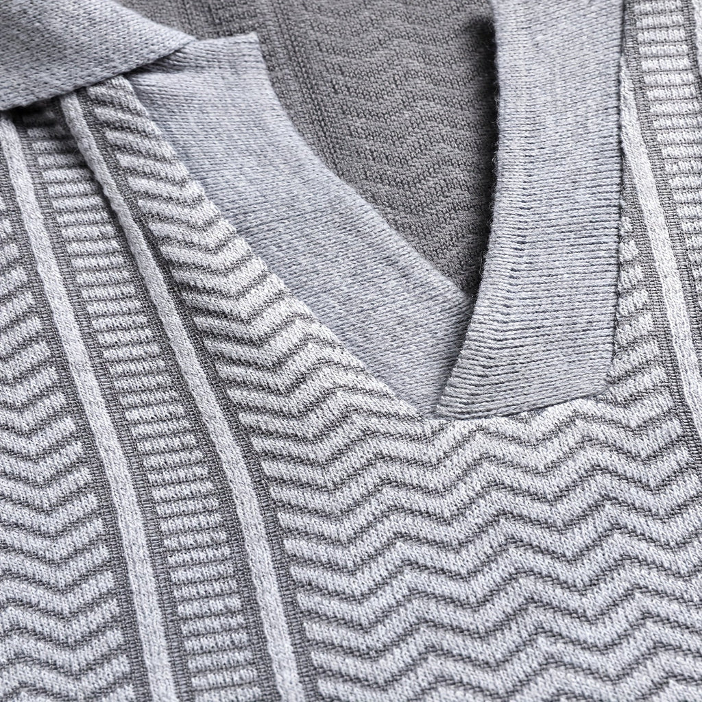 Cavallaro Knitted Polo Shirt