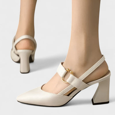 Medusa | Sculpted Slingback Heels