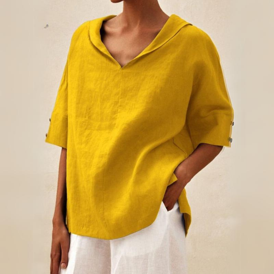 Zayna | Relaxed Fit Casual Blouse