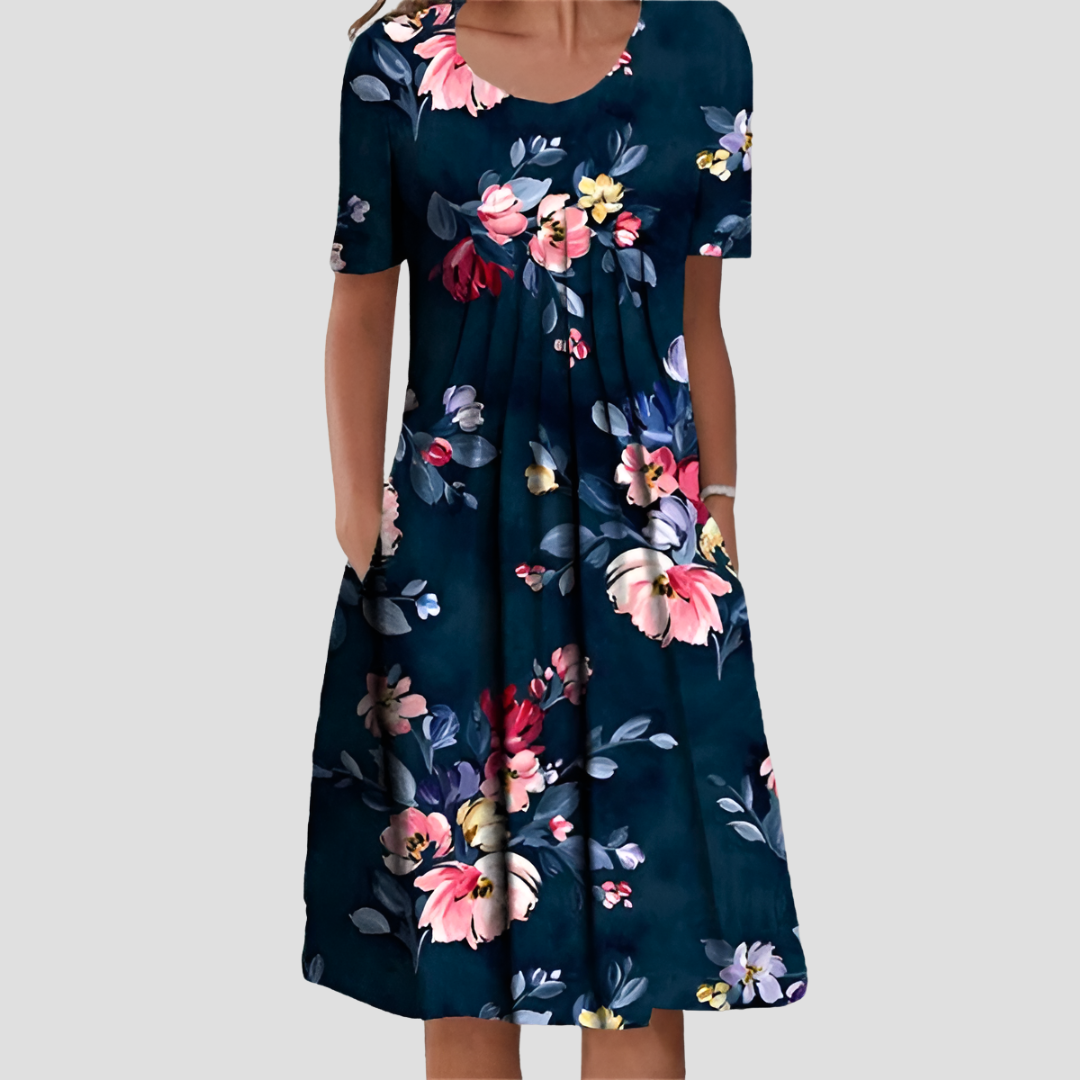 Noemi | Comfortable Classic Floral Dress