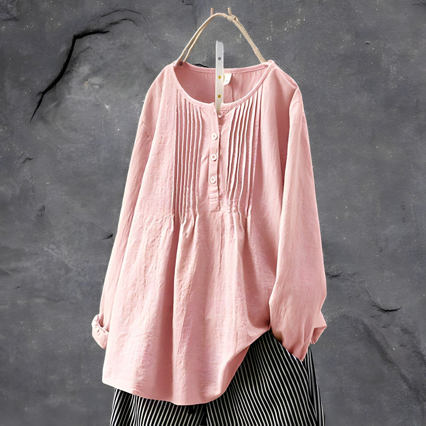 Cleana | Effortless Style Artisan Blouse