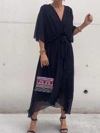 Syla | Cozy Flowing Maxi Dress