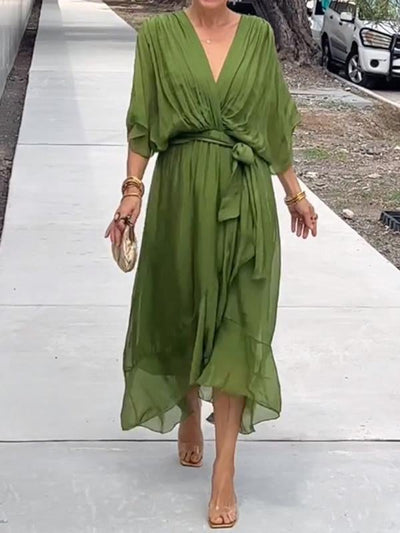 Syla | Cozy Flowing Maxi Dress