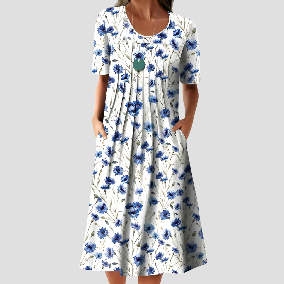 Noemi | Comfortable Classic Floral Dress