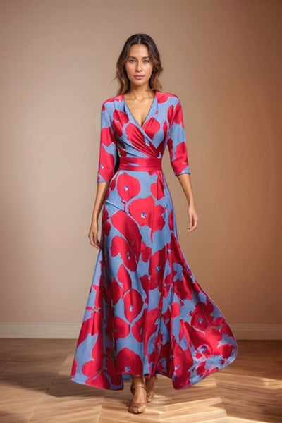 Isabella | Timeless Elegance Floral Dress
