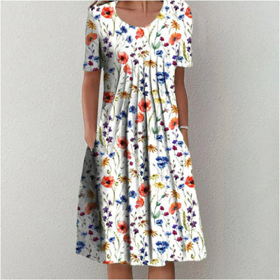 Giggie | Elegant Floral Dress