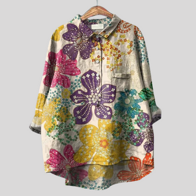 Mika | Italian Vintage Floral Blouse