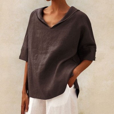 Zayna | Relaxed Fit Casual Blouse