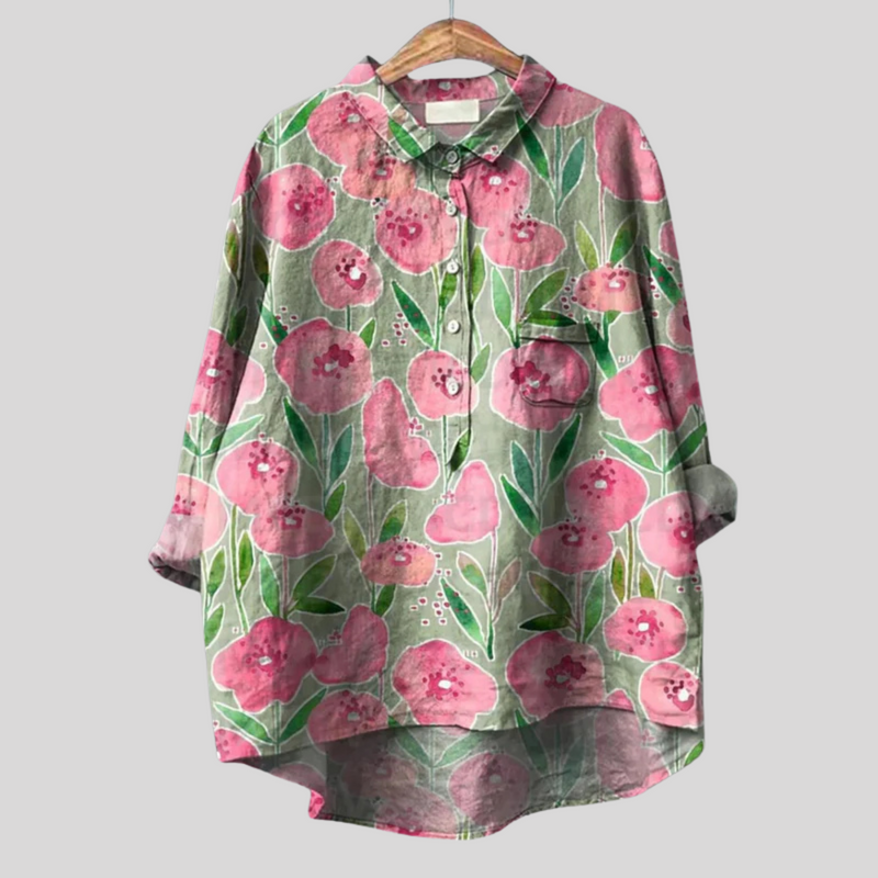 Mika | Italian Vintage Floral Blouse