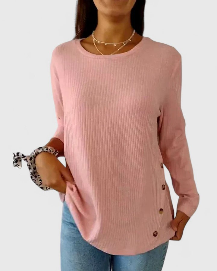 Maja | Stylish Crew Neck Top