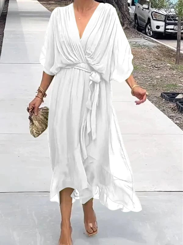 Syla | Cozy Flowing Maxi Dress