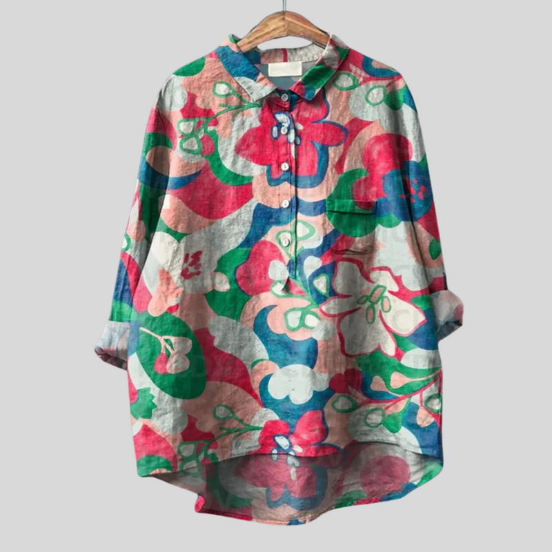 Mika | Italian Vintage Floral Blouse